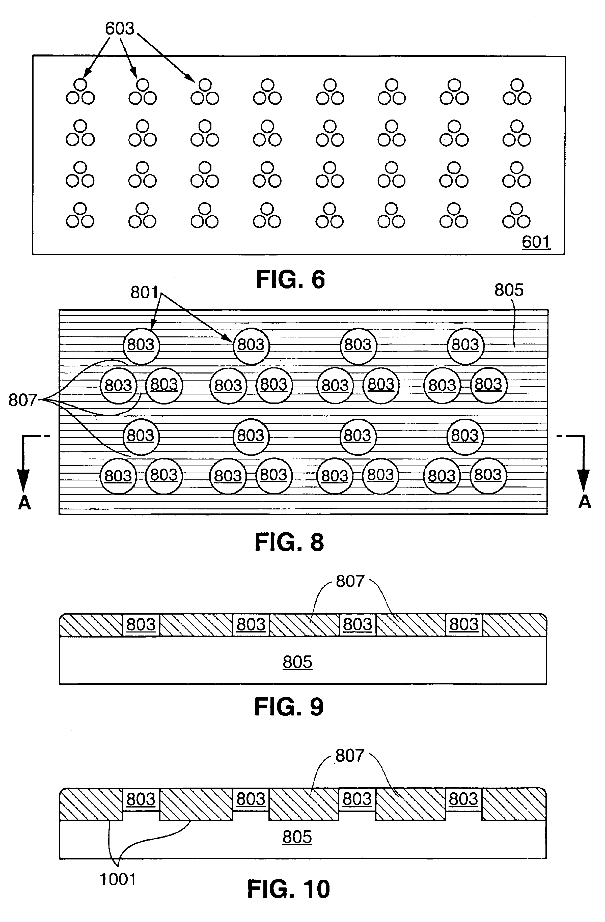 Integrated color LED chip