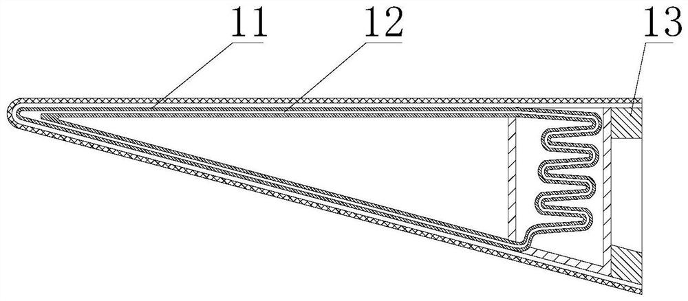 An active thermal protection structure for pulsating heat pipes coupled with ablation-resistant materials