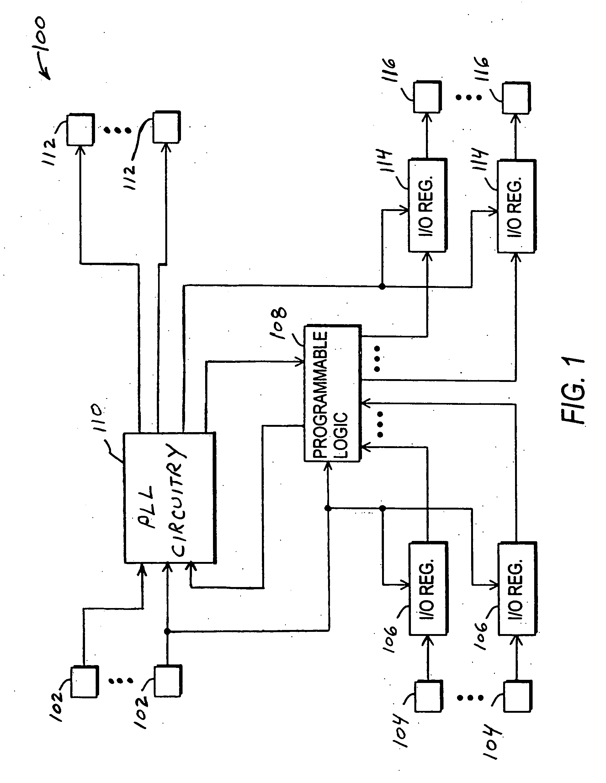 Highly configurable PLL architecture for programmable logic