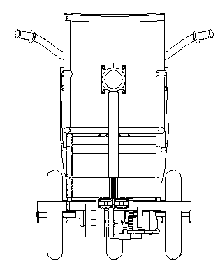 Scooter capable of climbing stairs