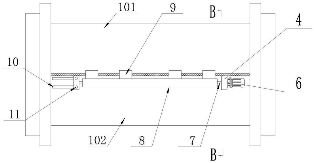 A filter device for pipeline transportation in water conservancy projects