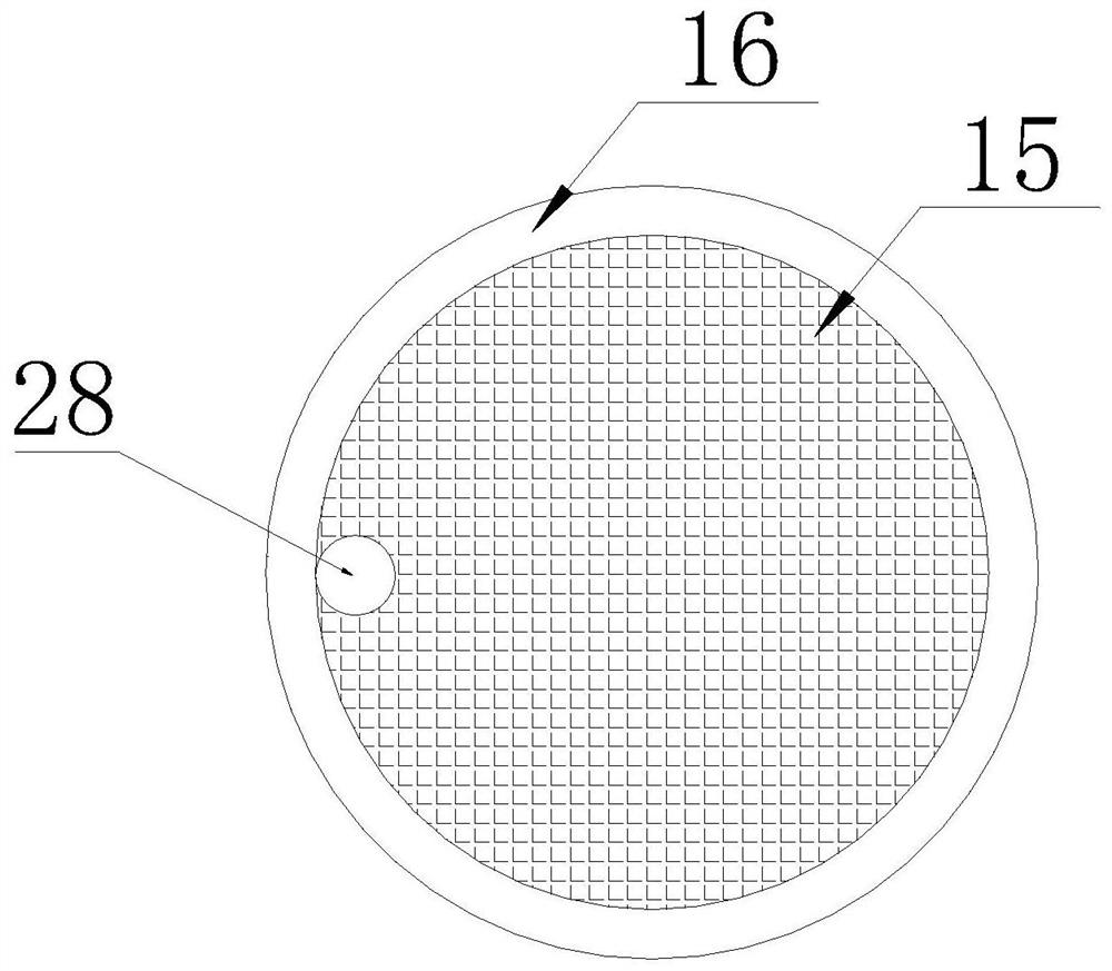 A filter device for pipeline transportation in water conservancy projects