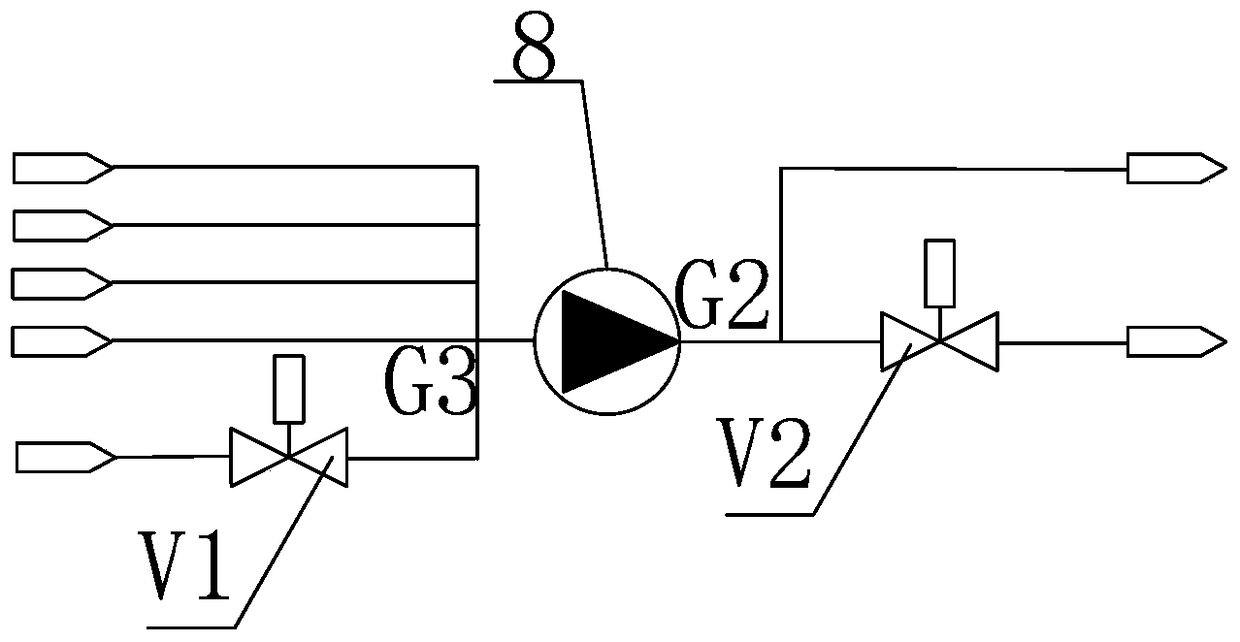 A constant volume proportional dilution device and method