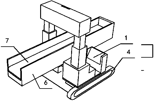 Movable mine coal conveyor