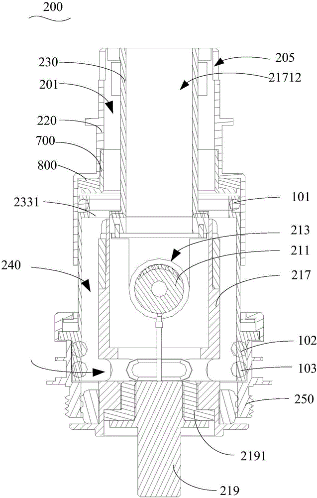 Electronic cigarette atomizer