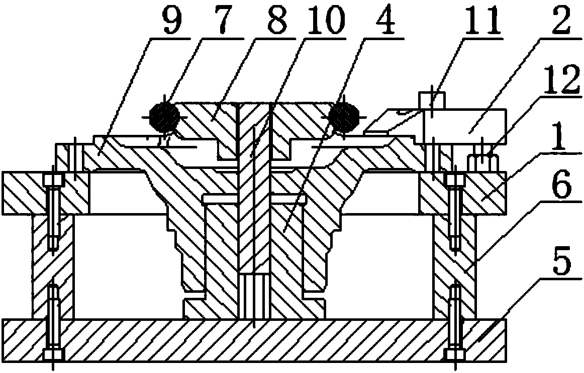 Multi-procedure machining positioning and installing equipment for machining center