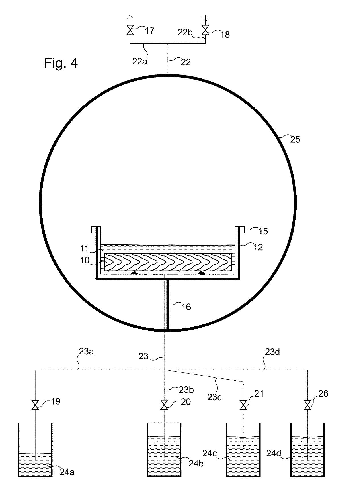 Process for partial delignification and filling of a lignocellulosic material, and composite material structure able to be obtained by this process