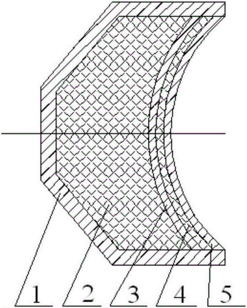 Shaped charge structure for active energy-containing composite shaped charge liner