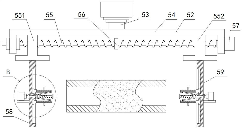 A mechanized and efficient steel pipe paint dyeing device and its application method