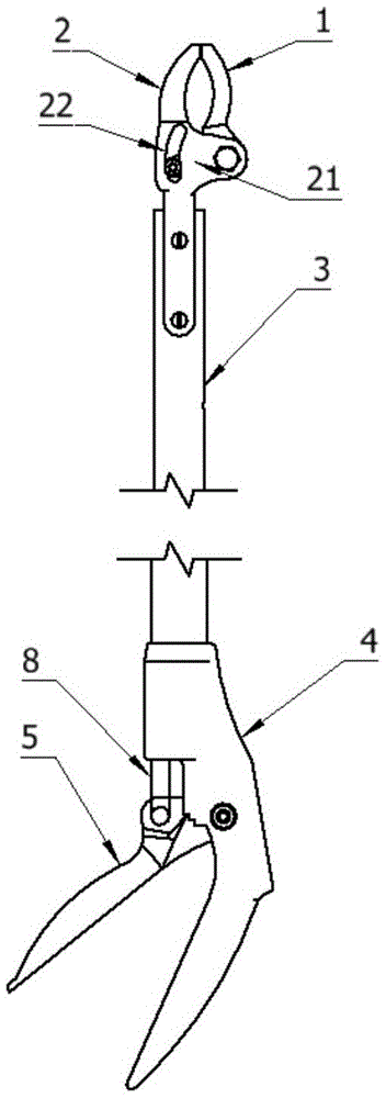 Device for hanging cable hooks