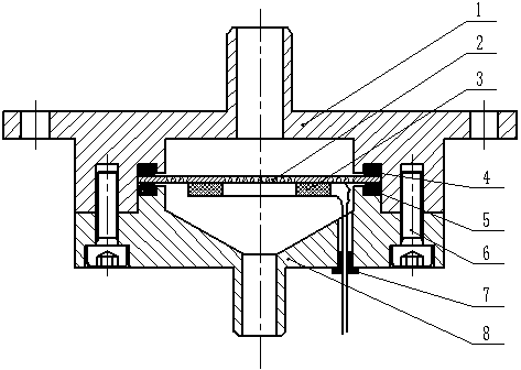 Valveless piezoelectric micro pump