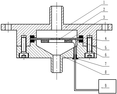 Valveless piezoelectric micro pump