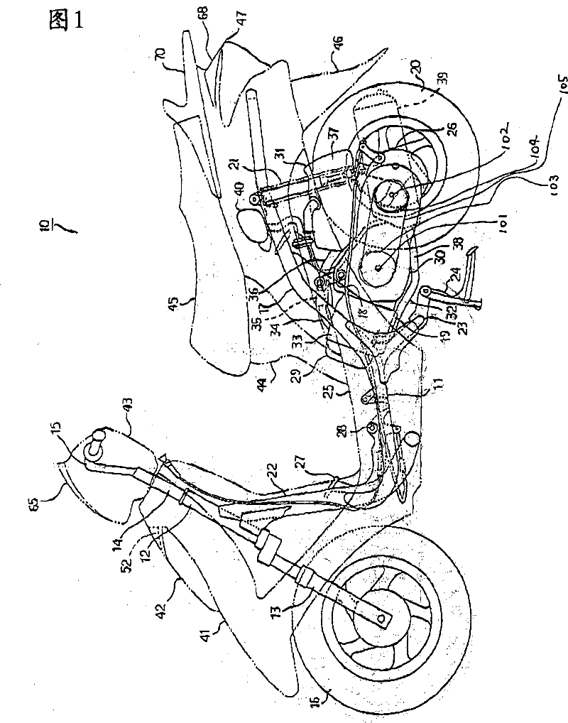 Head lamp construction