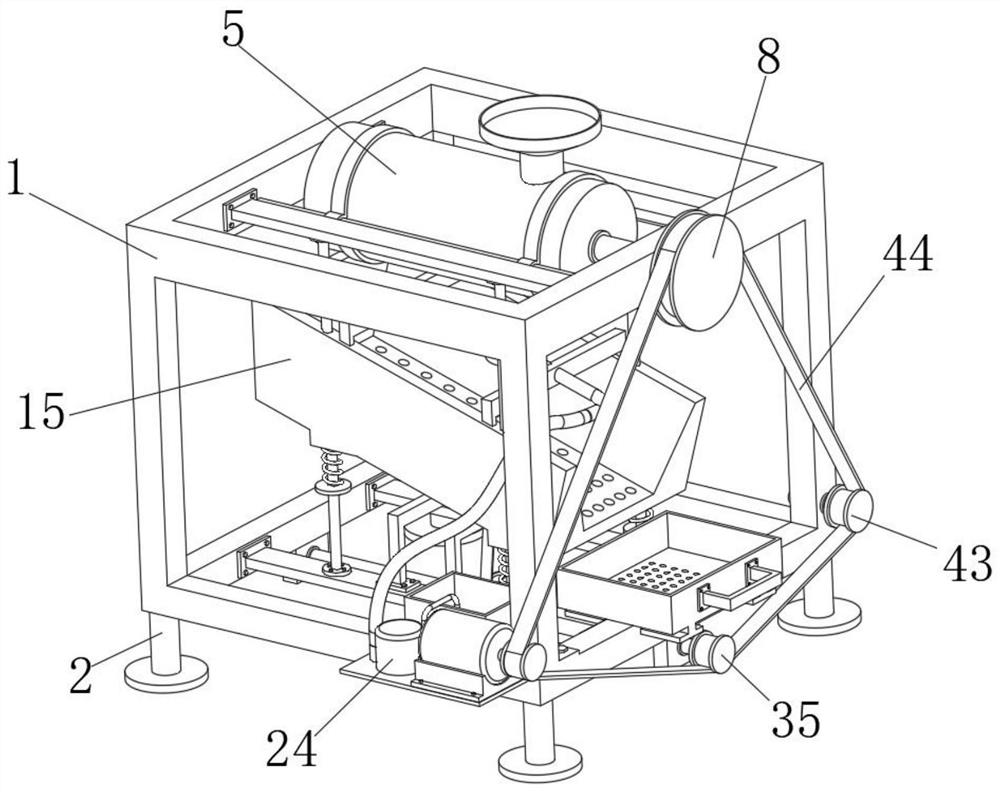 Stuffing processing equipment for zongzi making and zongzi making method