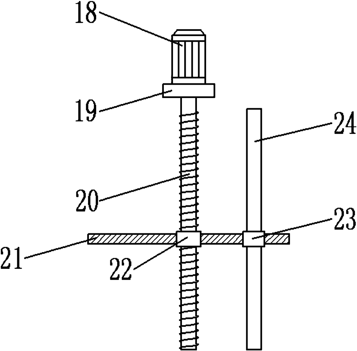 Chemical material extrusion dehydration and drying integration equipment