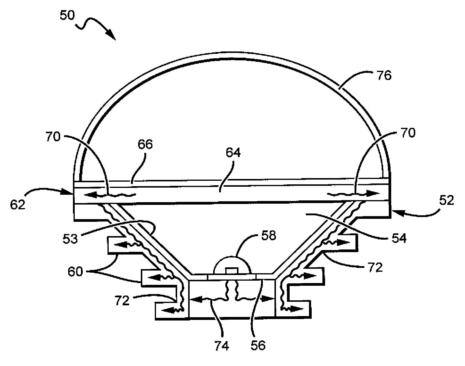 Solid state lamp and bulb