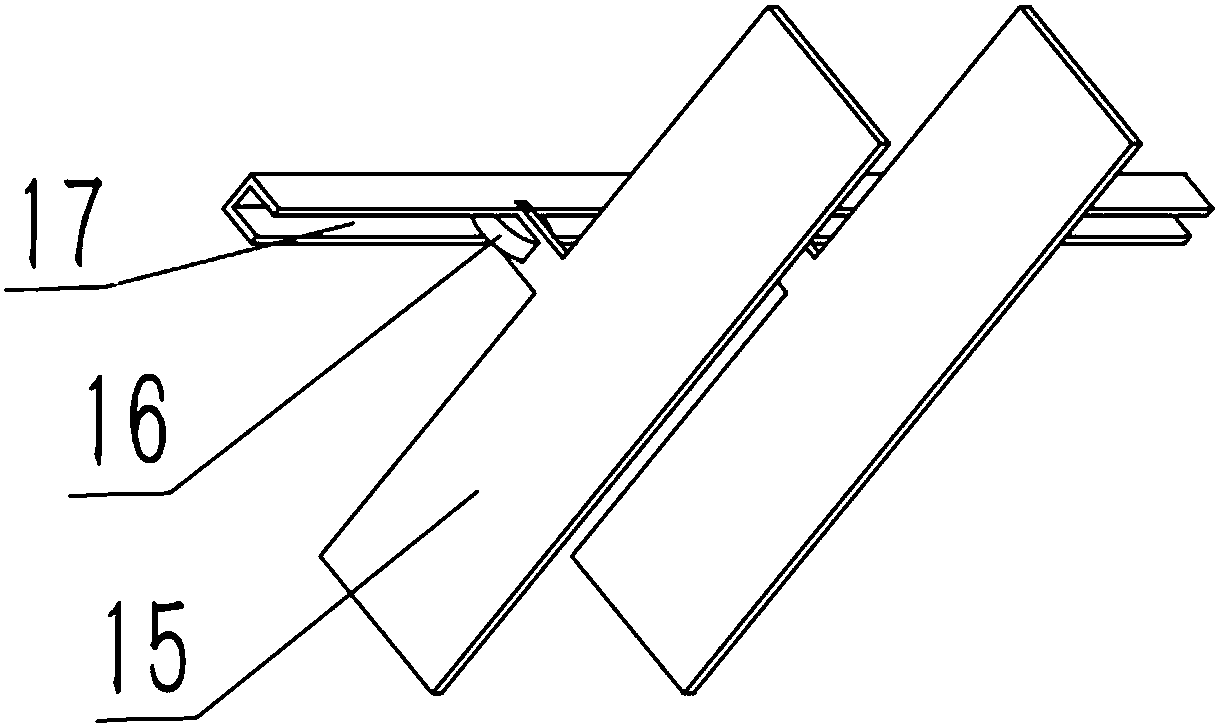 Vortex type water garbage cleaning device