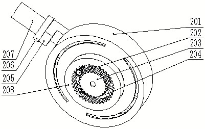 Automatic cleaning and maintenance device for civil defense door