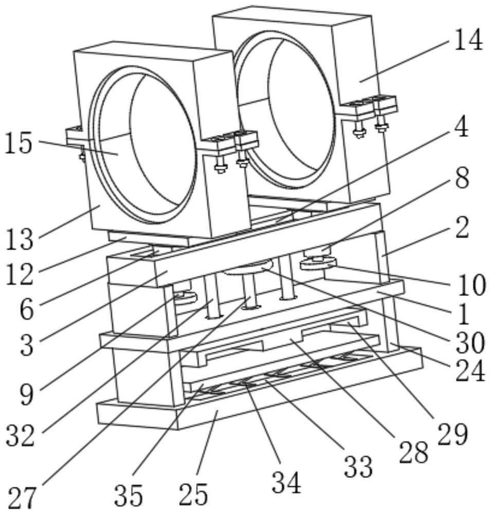 Fastening pipe clamp and using method thereof