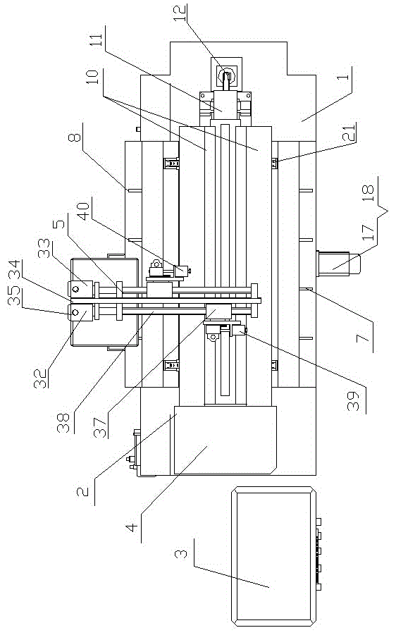 Compound pipe longitudinal joint automatic welding device