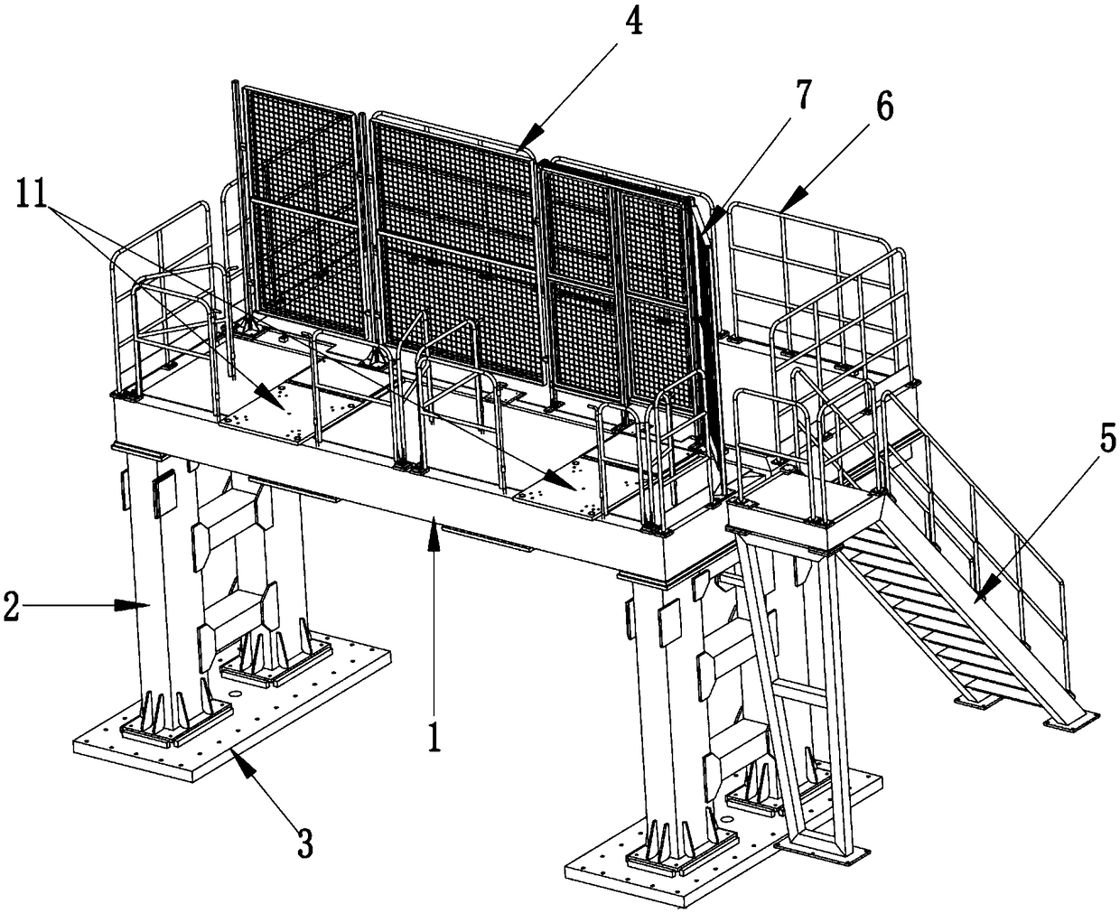 Robot fixing device