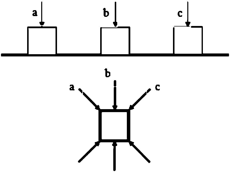 Test system capable of researching foundation mechanical behavior under action of cyclic moving load