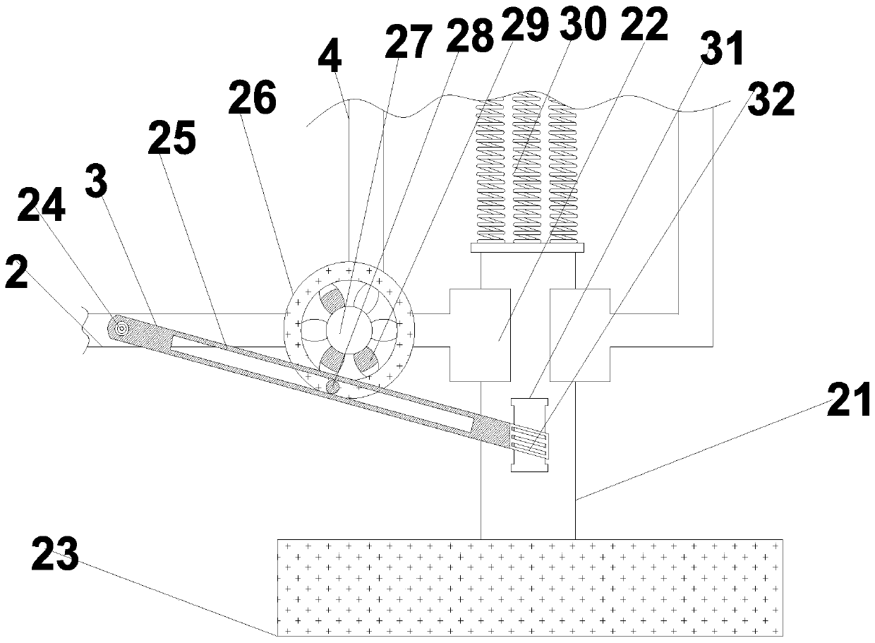 Pavement repairing device for highway engineering