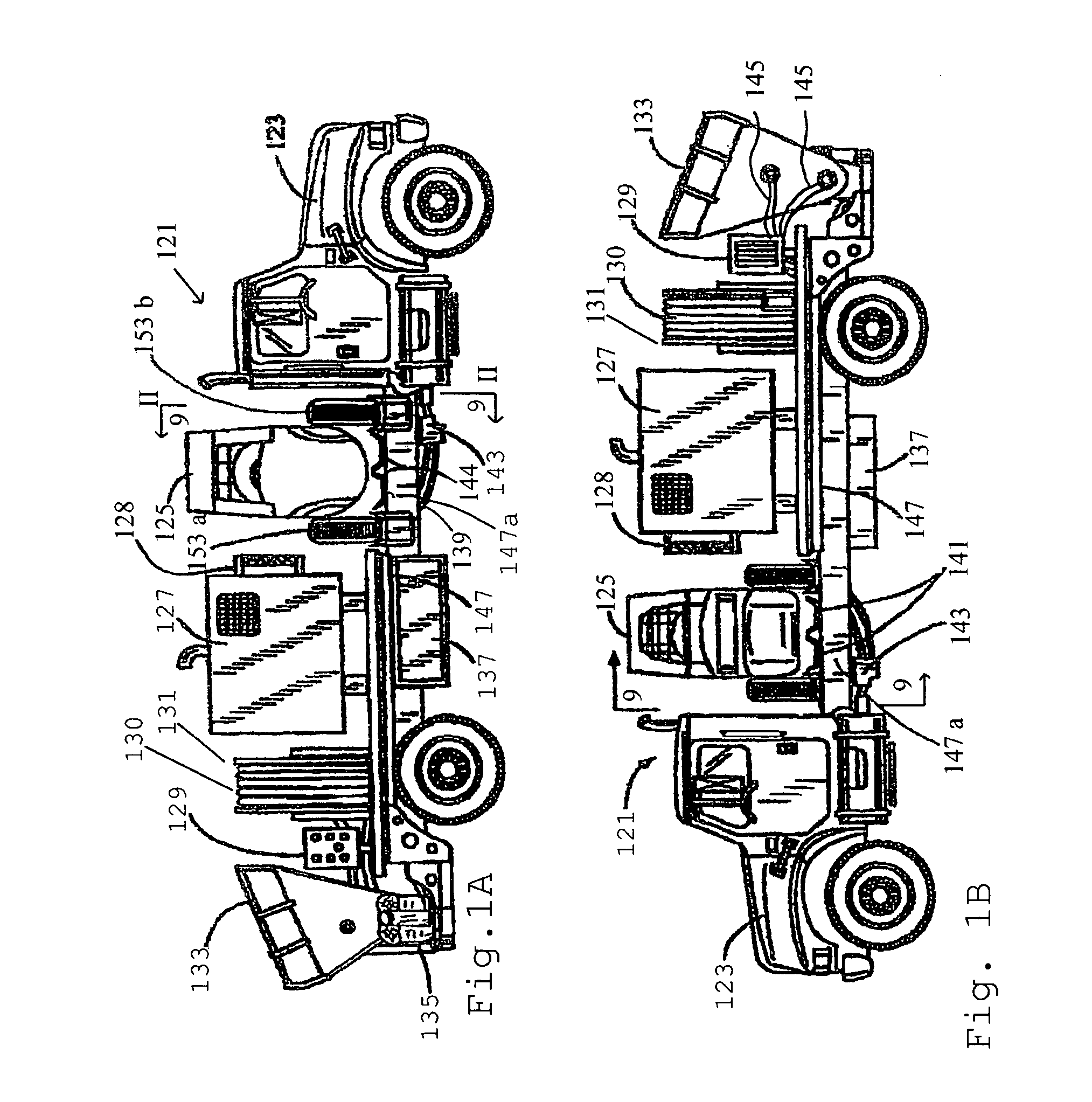 Apparatus and method for moving and placing granulate material