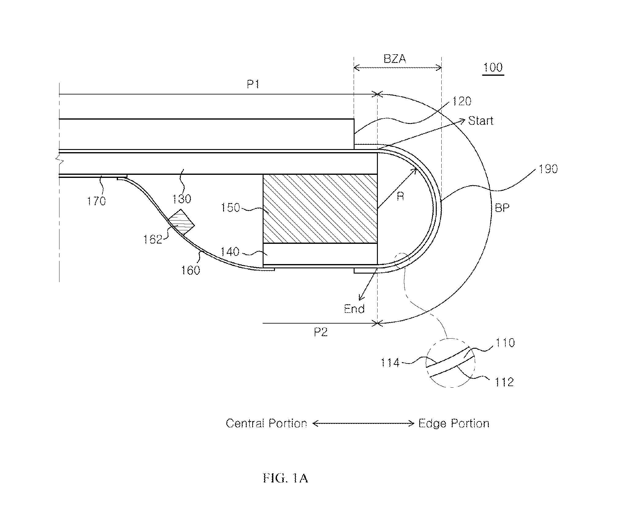 Electronic devices with flexible display and method for manufacturing the same