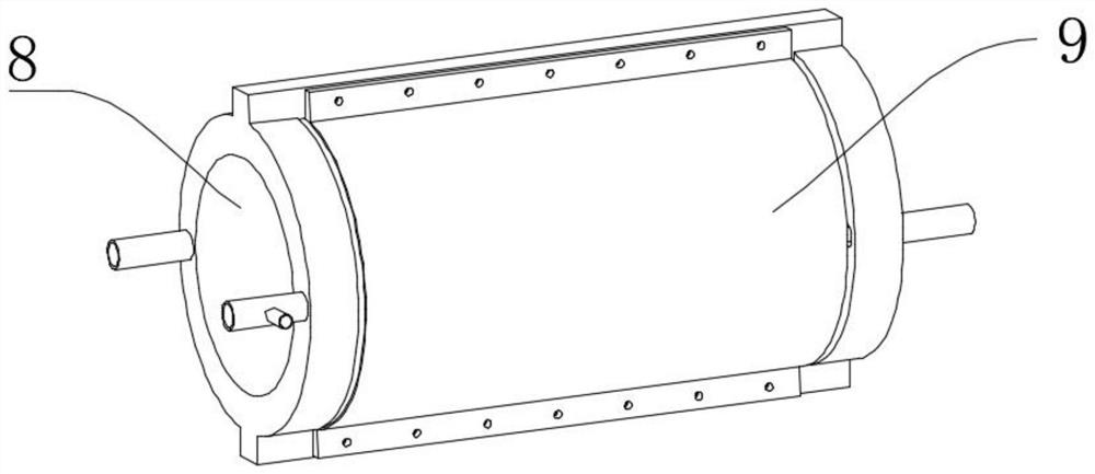 Inert gas circulating device of dry quenching system