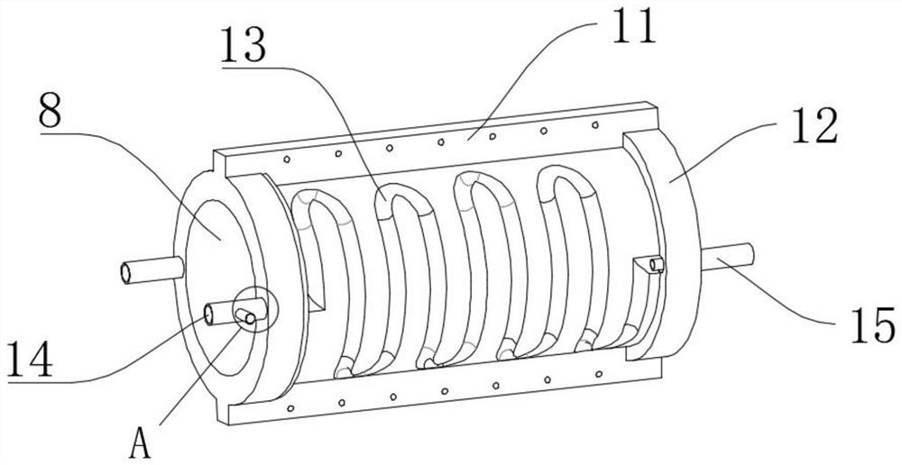 Inert gas circulating device of dry quenching system