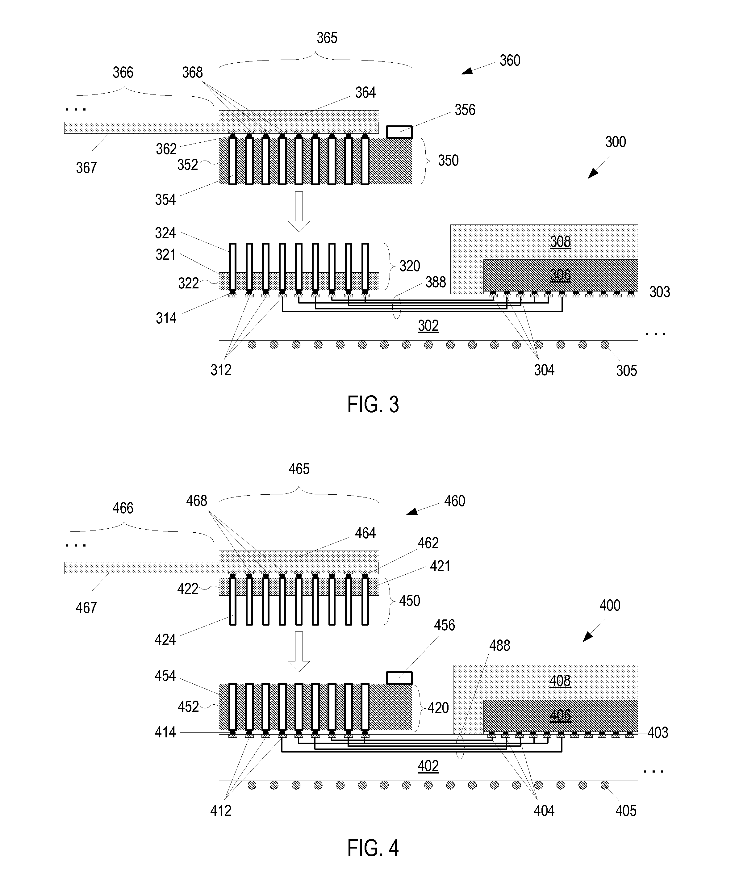 Low profile zero/low insertion force package top side flex cable connector architecture