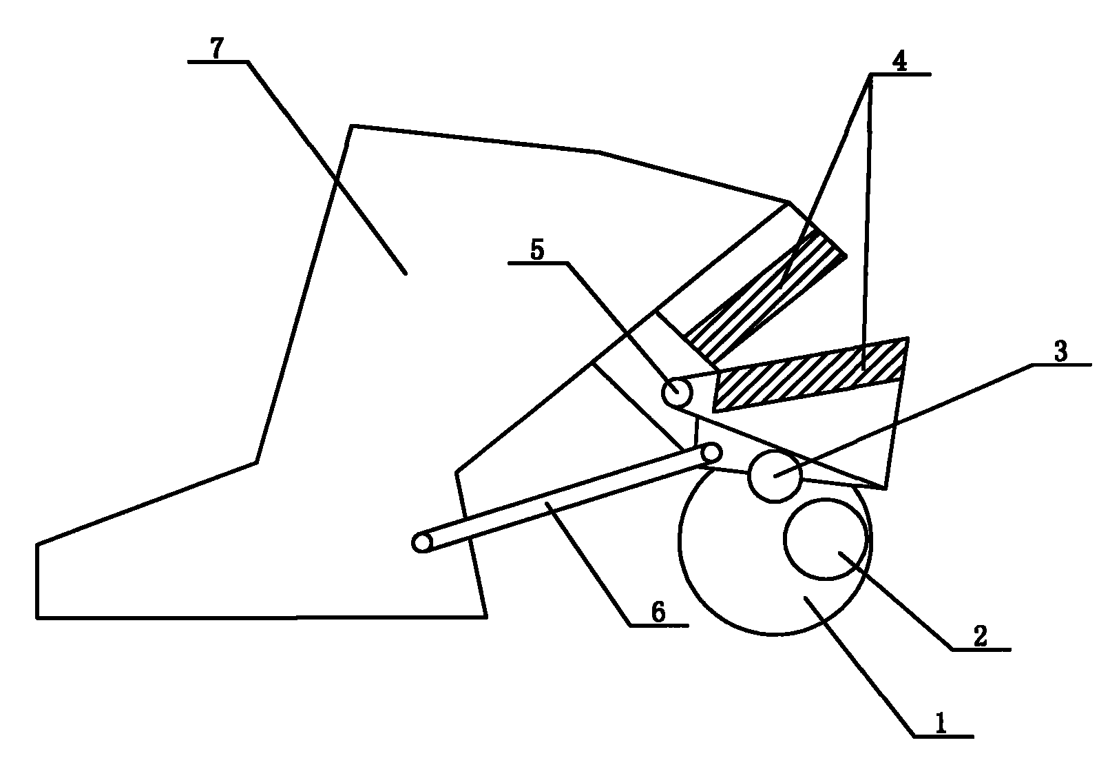 Novel selvage scissors of weaving machine