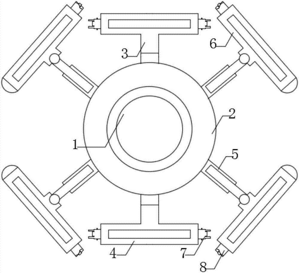 Educational presentation device for university political lessons