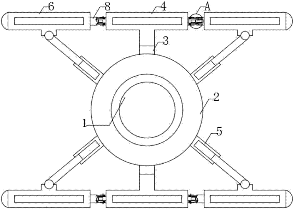 Educational presentation device for university political lessons