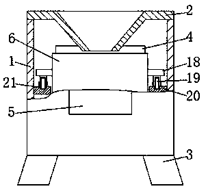 Filter device provided with conveniently replaceable filter screen for sesame oil production