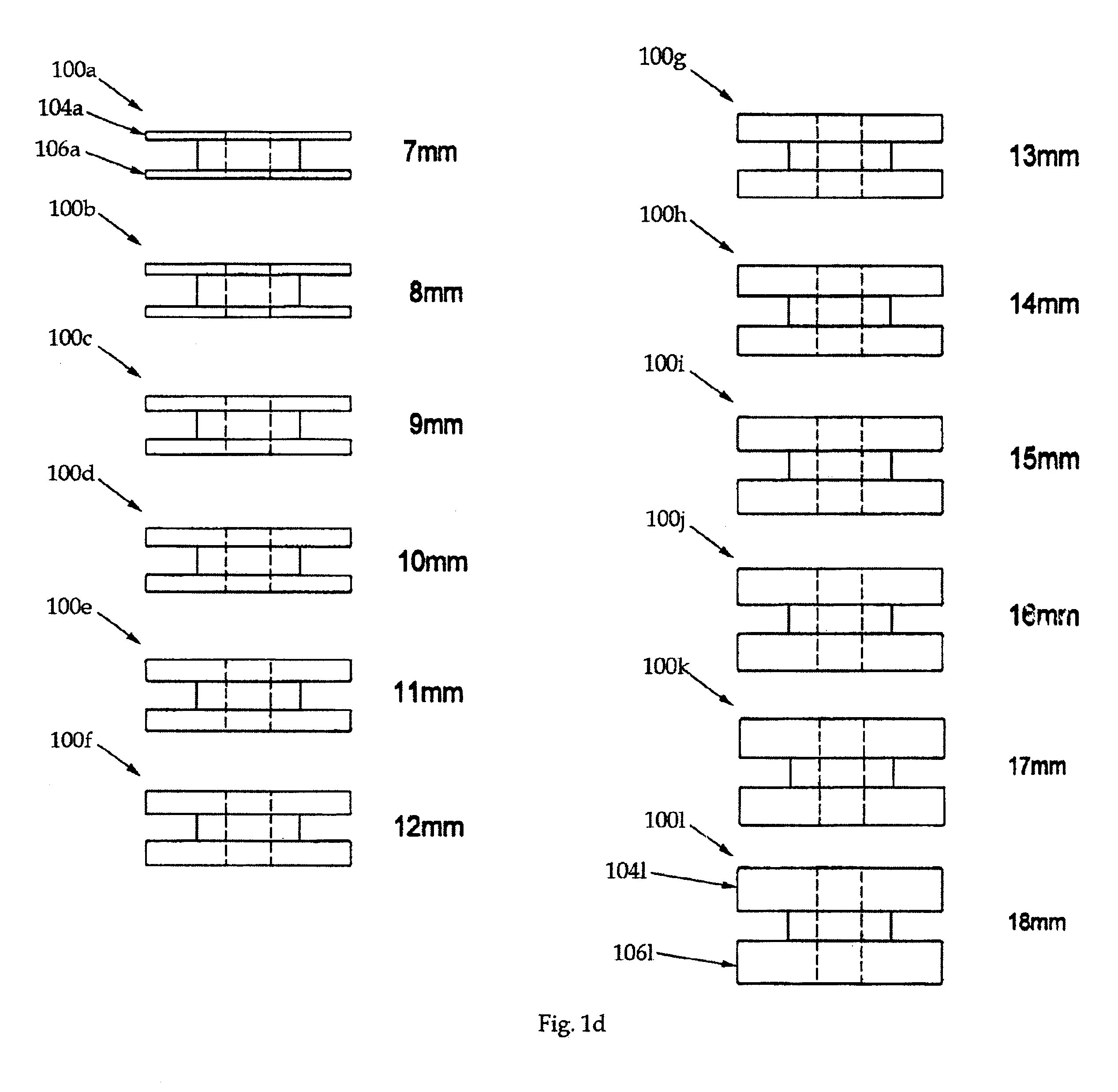 Insertion tool for use with trial intervertebral distraction spacers