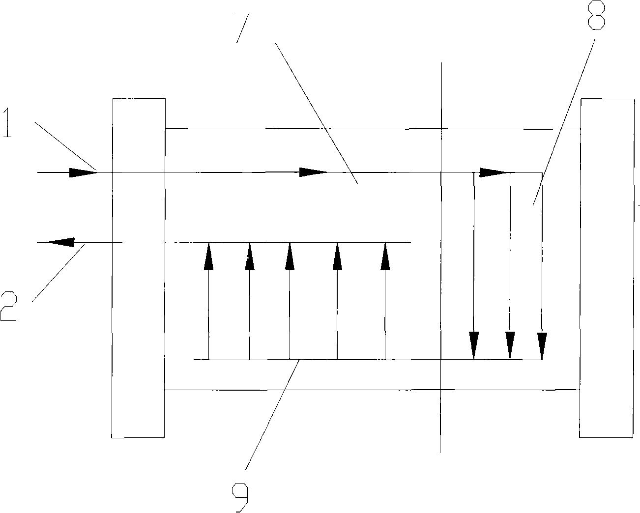 Method for integrating inner-humidification fuel batter with proton exchange film