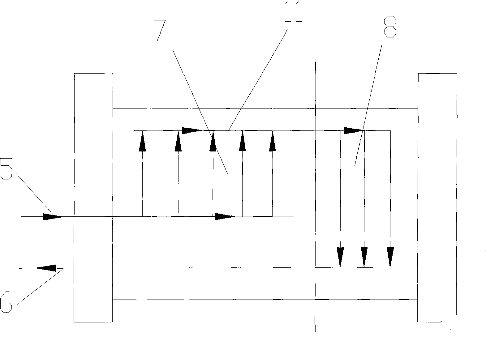 Method for integrating inner-humidification fuel batter with proton exchange film