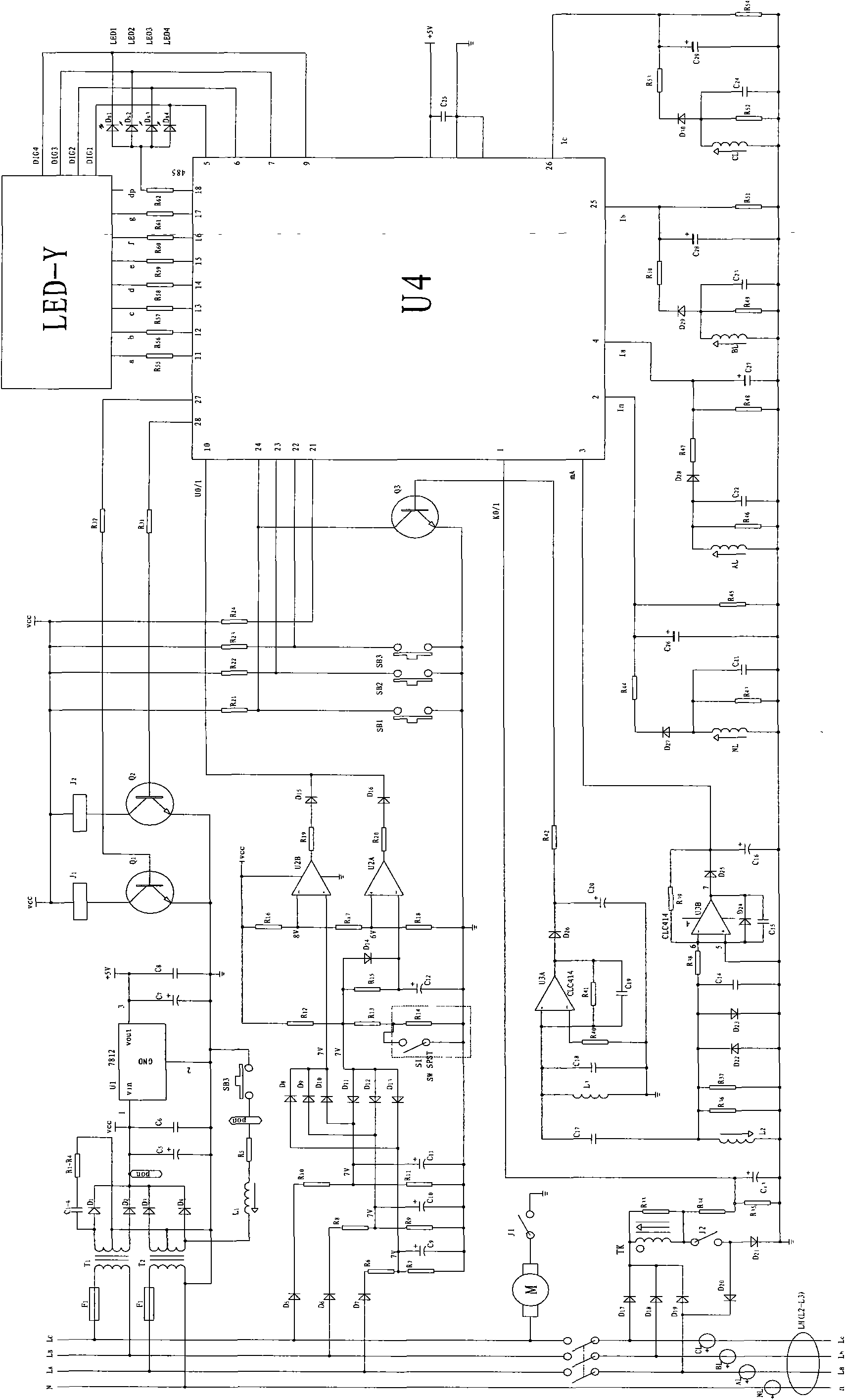 Intelligent low-voltage network comprehensive protection device