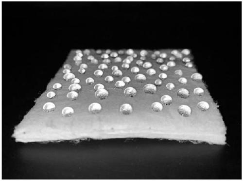 SiO2 aerogel modified polypropylene melt-blown nonwoven material and preparation method thereof