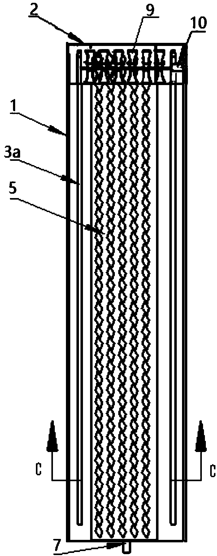 Layered demersal breeding net cage