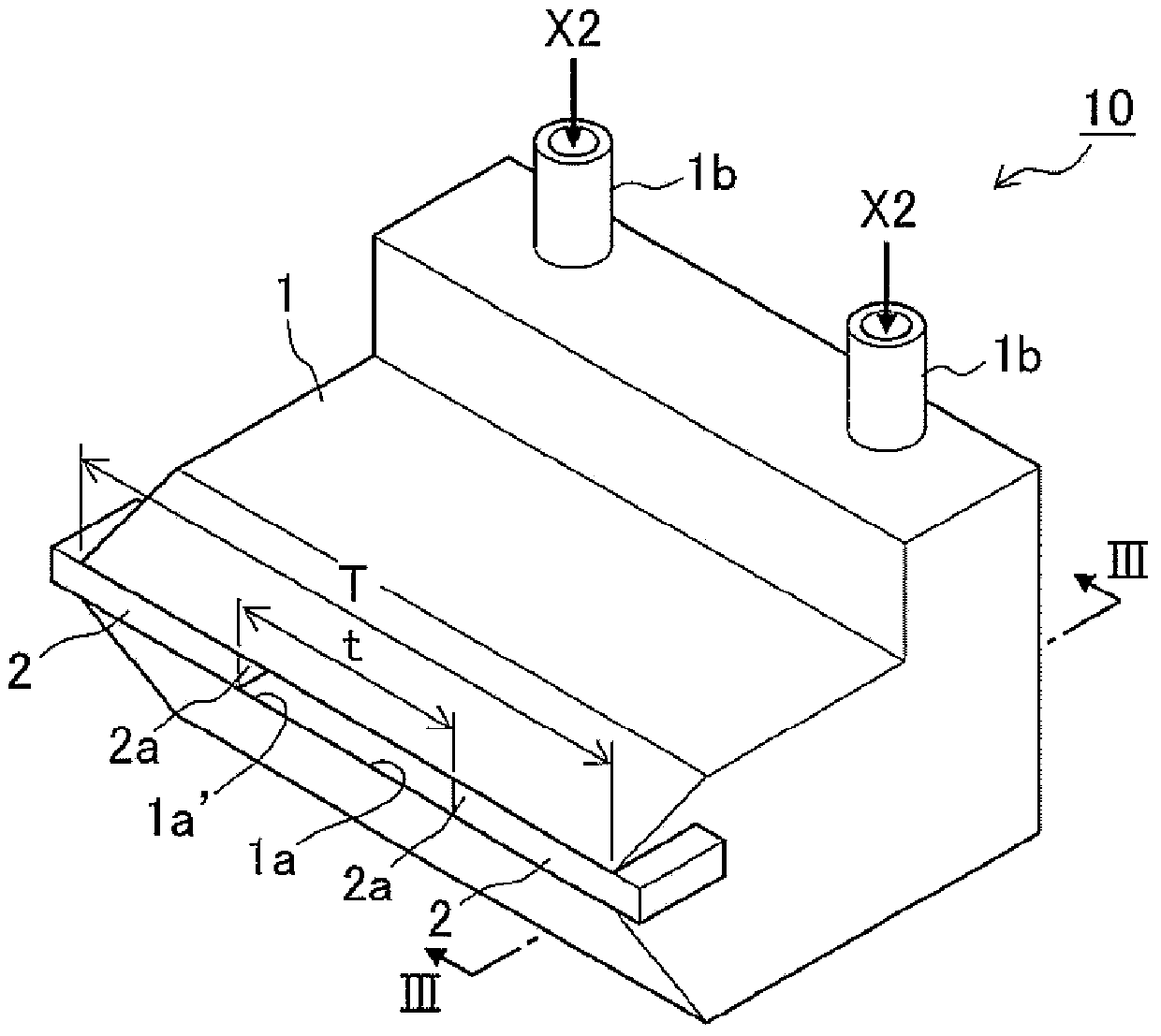 Gas wiping device