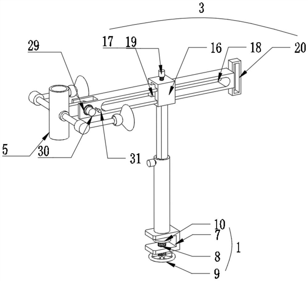 Positioning device for guiding puncture in CT image puncture