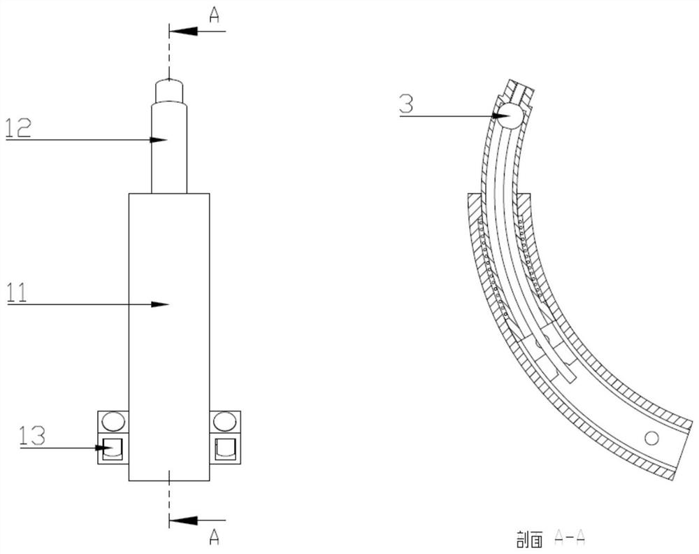 Rope-driven large-motion-range flexible bionic ball socket joint