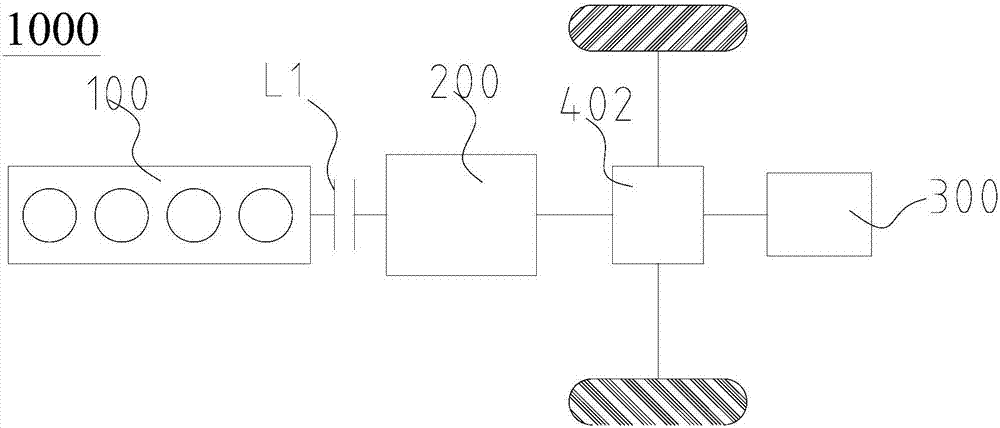 Power drive system of vehicle and vehicle with power drive system