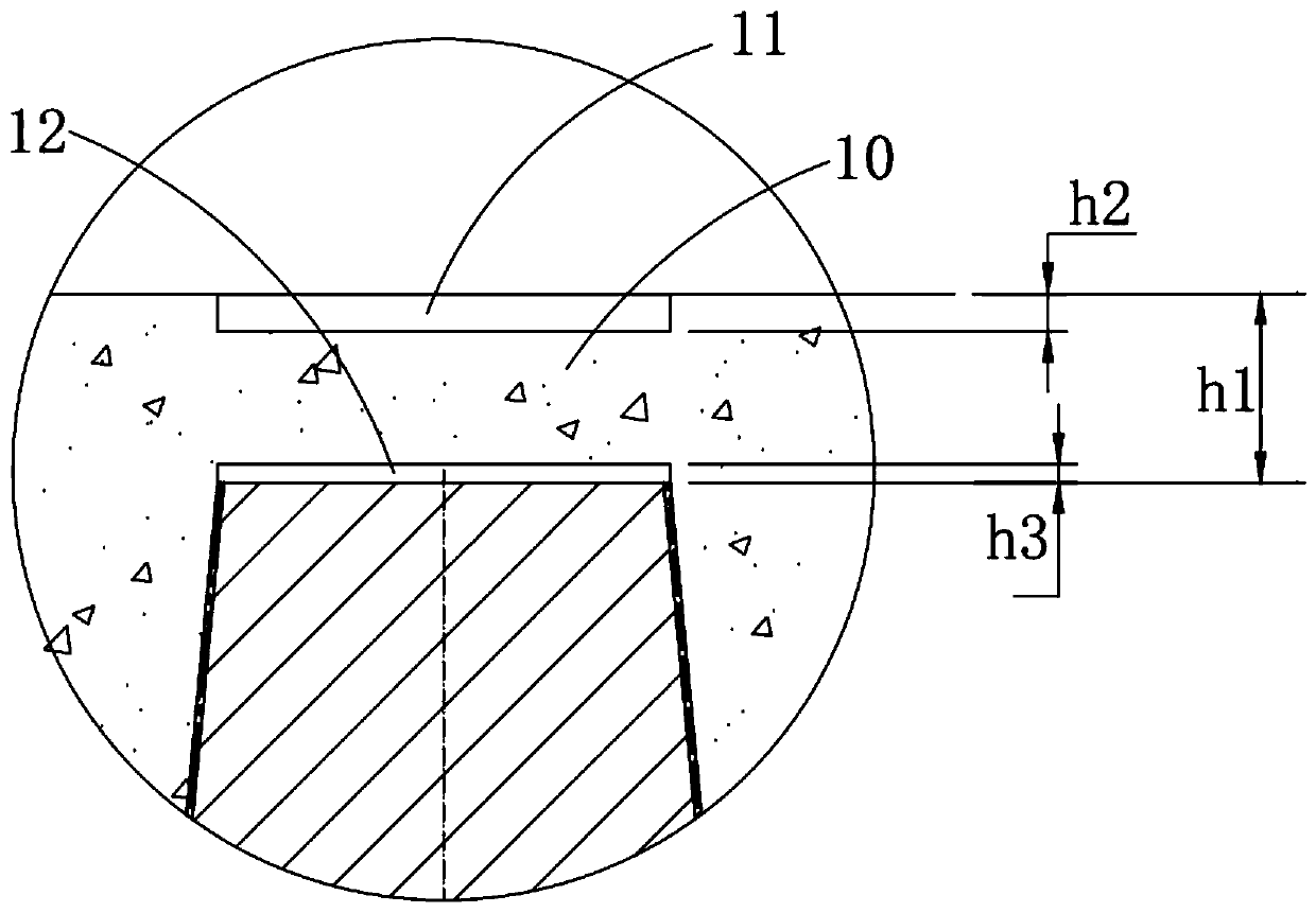 Double-core overall breathable brick, manufacturing method thereof and steel ladle bottom masonry method