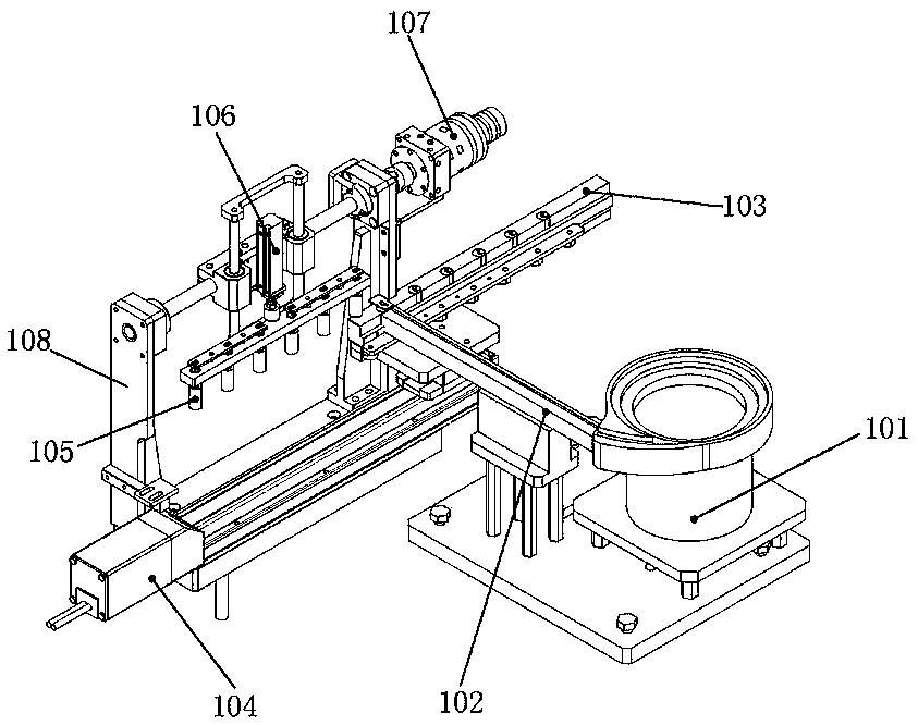 Automatic winding machine of chip inductor