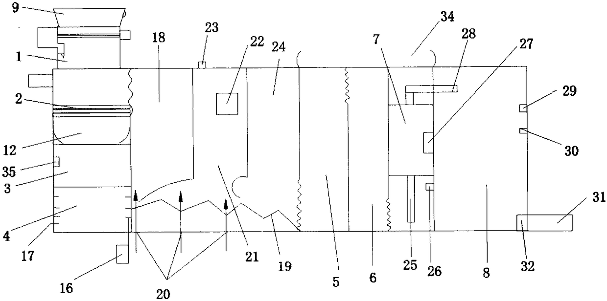 Equipment for purifying oil-removing and residue-removing fermentation water