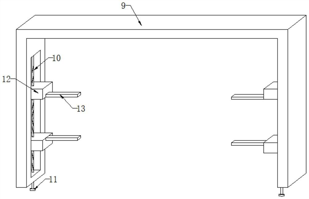 Hardness testing equipment for motor shell